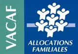logo vacaf allocations familiales horizontal